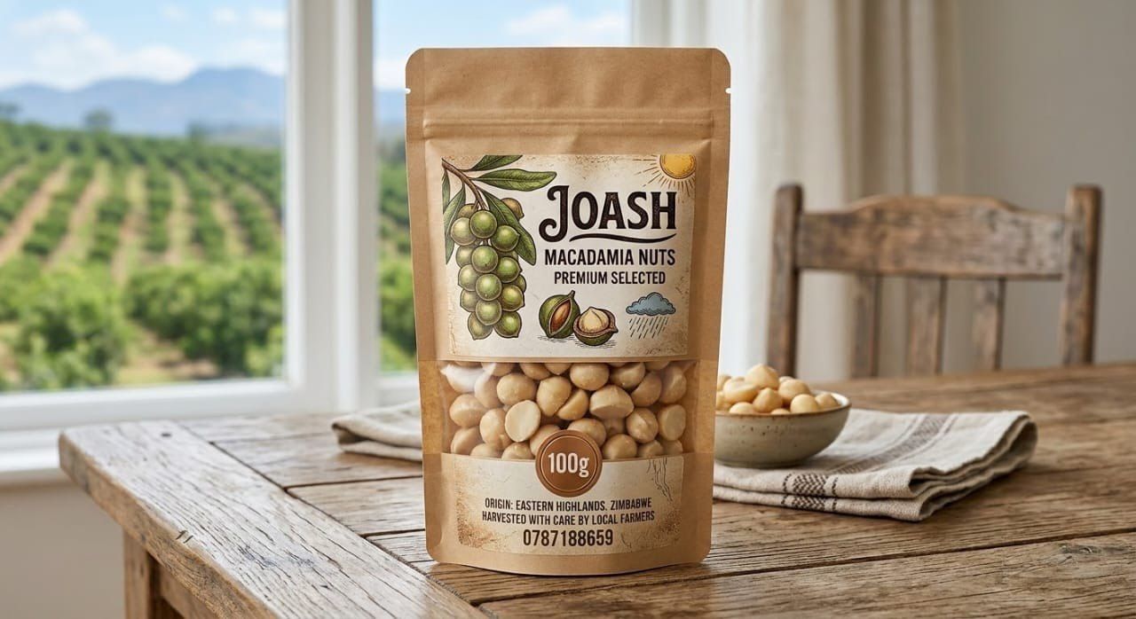JOASH Macadamia Nuts — Premium Selected (100g) & Dried Fruits